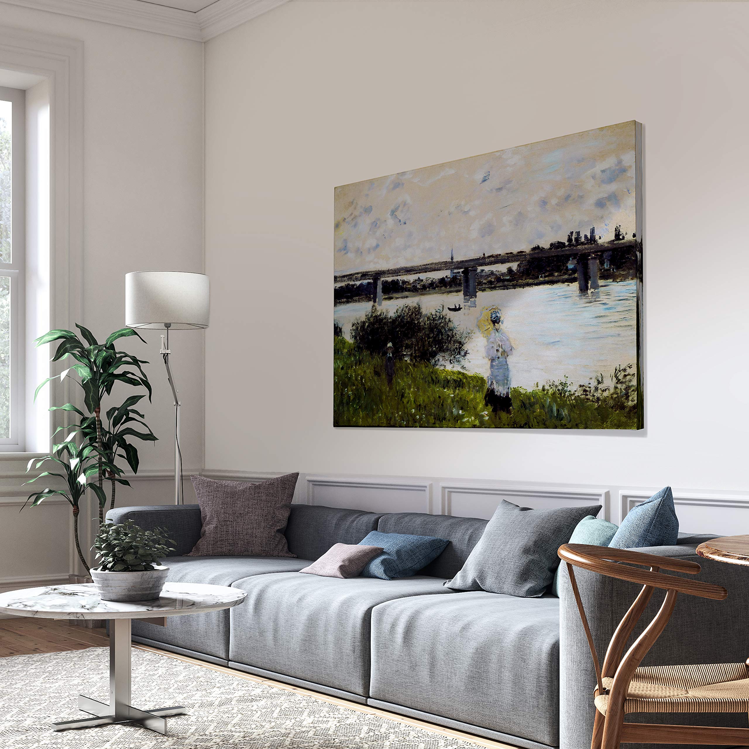 Amazon.com: Monet Wall Art Collection Promenade Near The